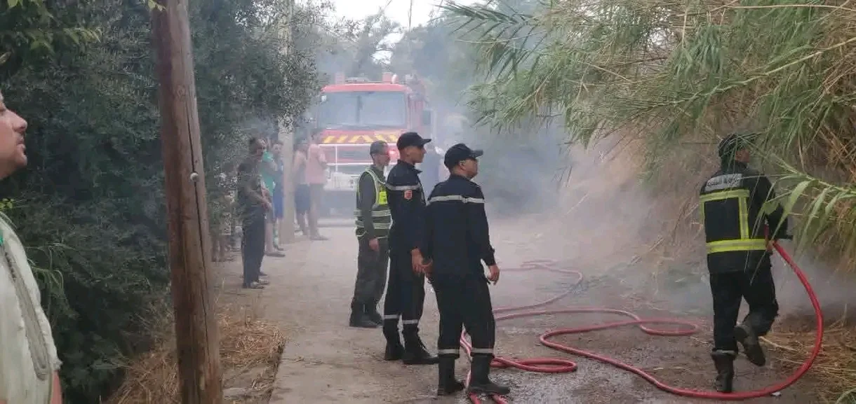 فاجعة ببني ملال.. حريق مهول برأس العين يودي بحياة 