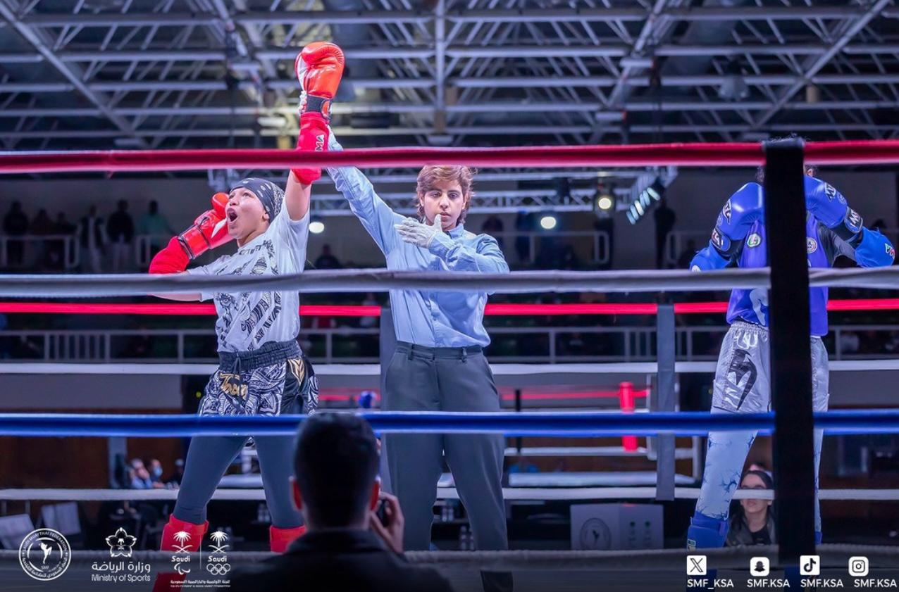 آية النوم تتألق في بطولة المملكة المفتوحة للملاكمة التايلاندية