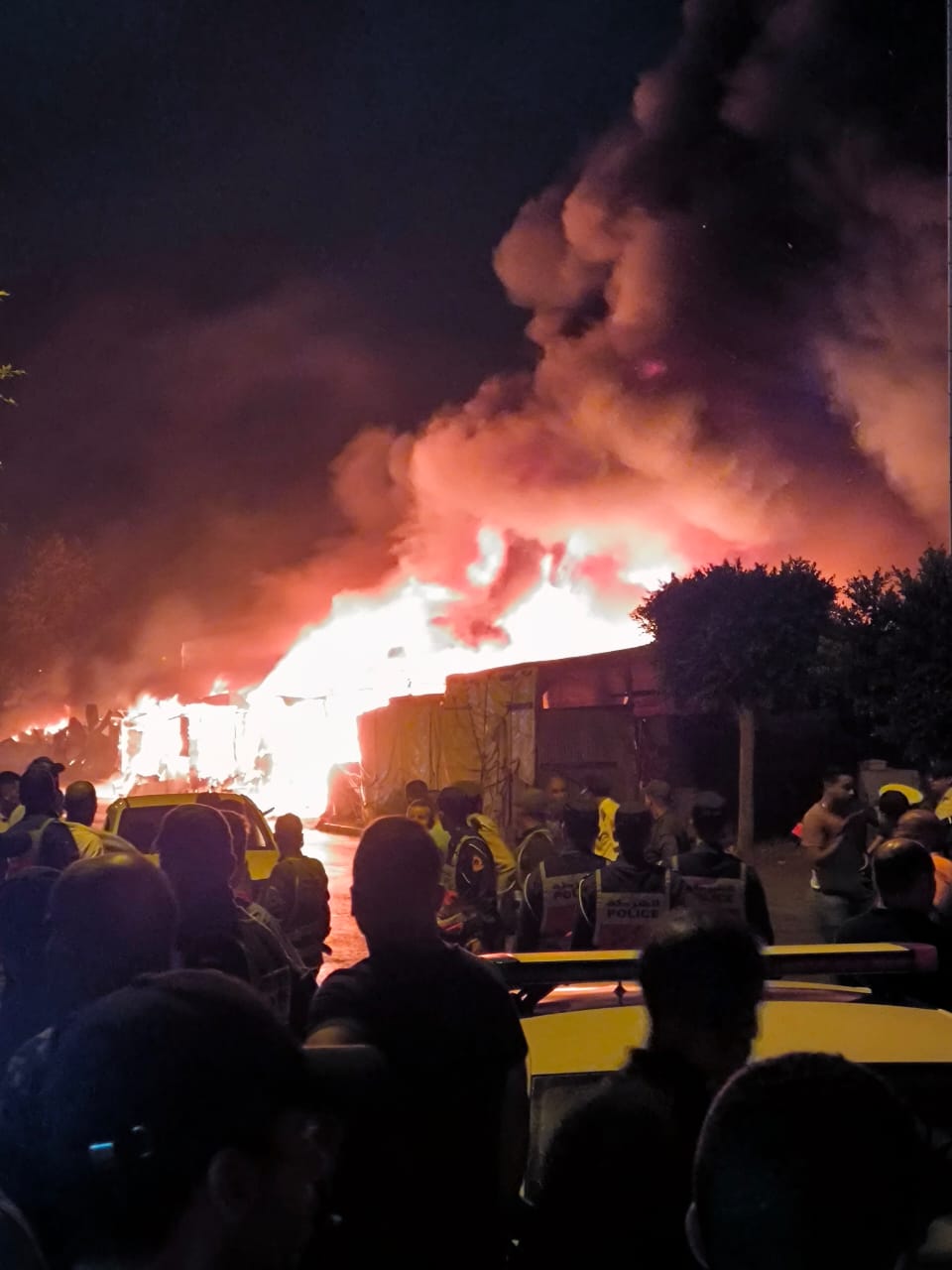 القنيطرة.. اندلاع حريق بسوق لبيع الملابس المستعملة