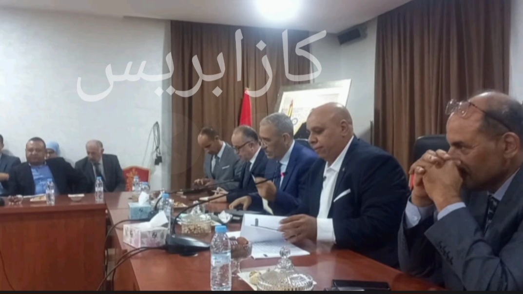 البئر الجديد...زيارة عامل صاحب الجلالة نصره الله على إقليم الجديدة لبلدية البئر الجديد الله  