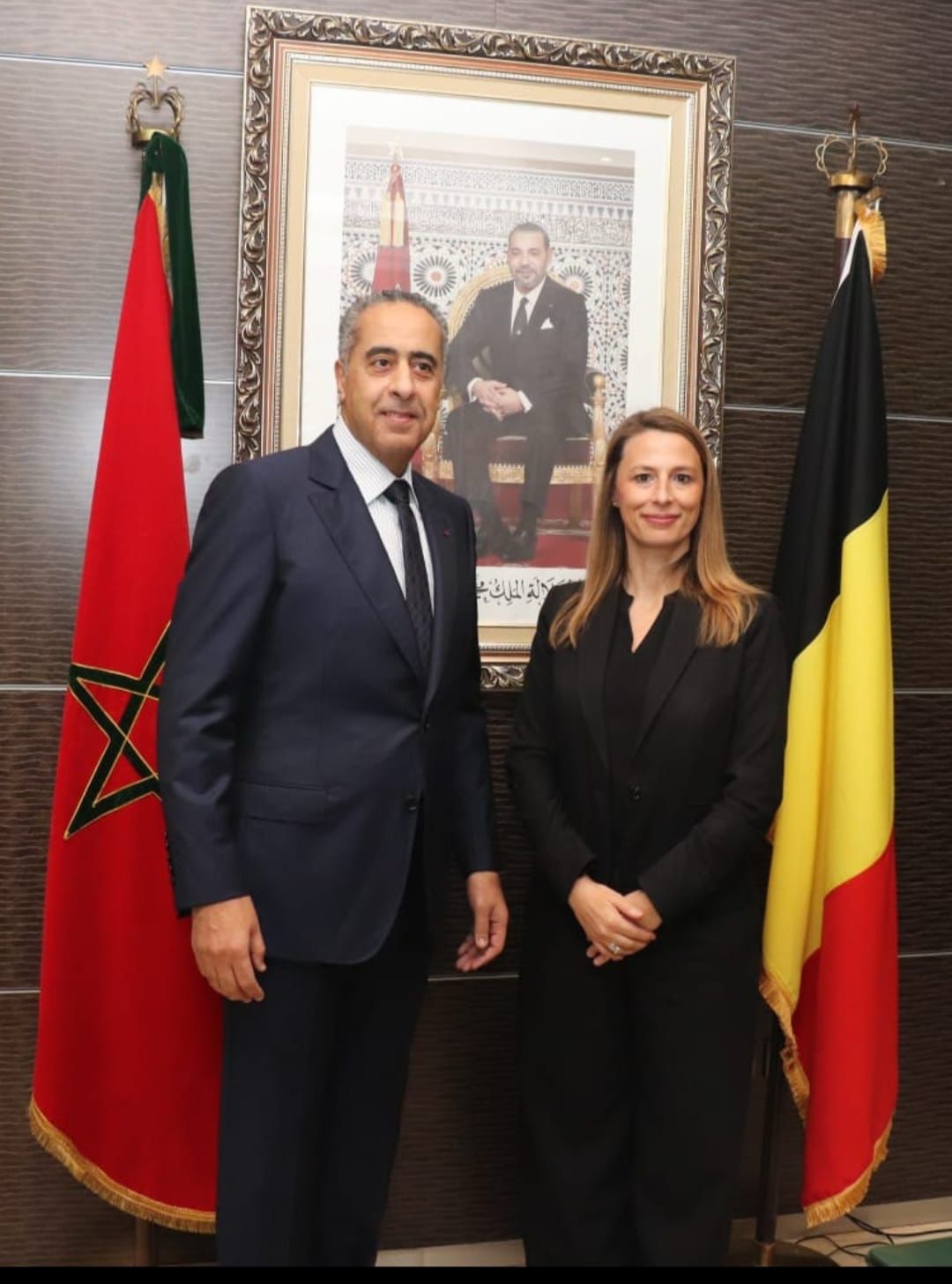 السيد حموشي يستقبل فرانسيسكا بوستين المديرة العامة لأمن الدولة بمملكة بلجيكا،