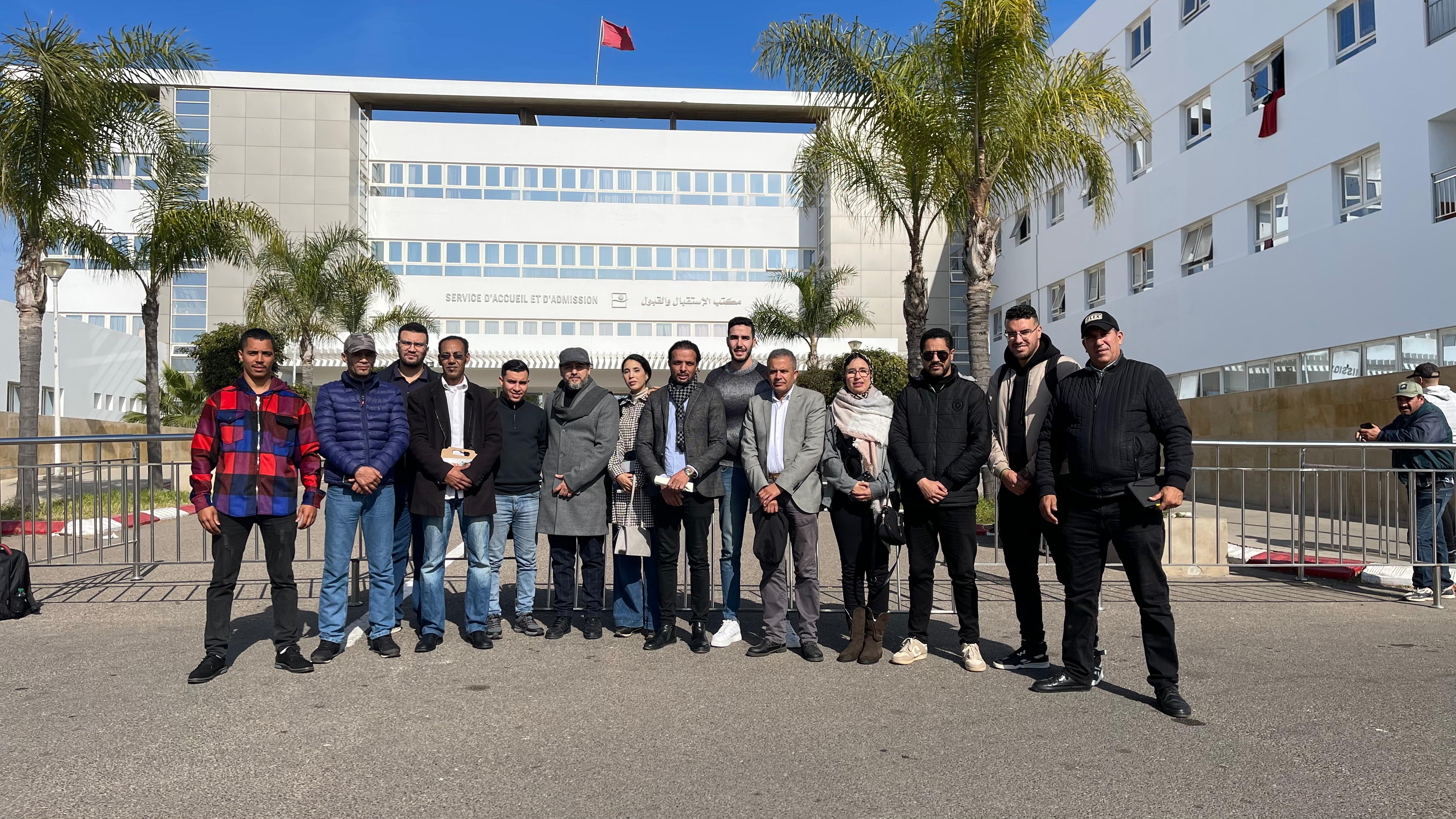 منتدى الصحافيين و الإعلاميين الشباب يجتمع بمندوب الصحة بإقليم الجديدة