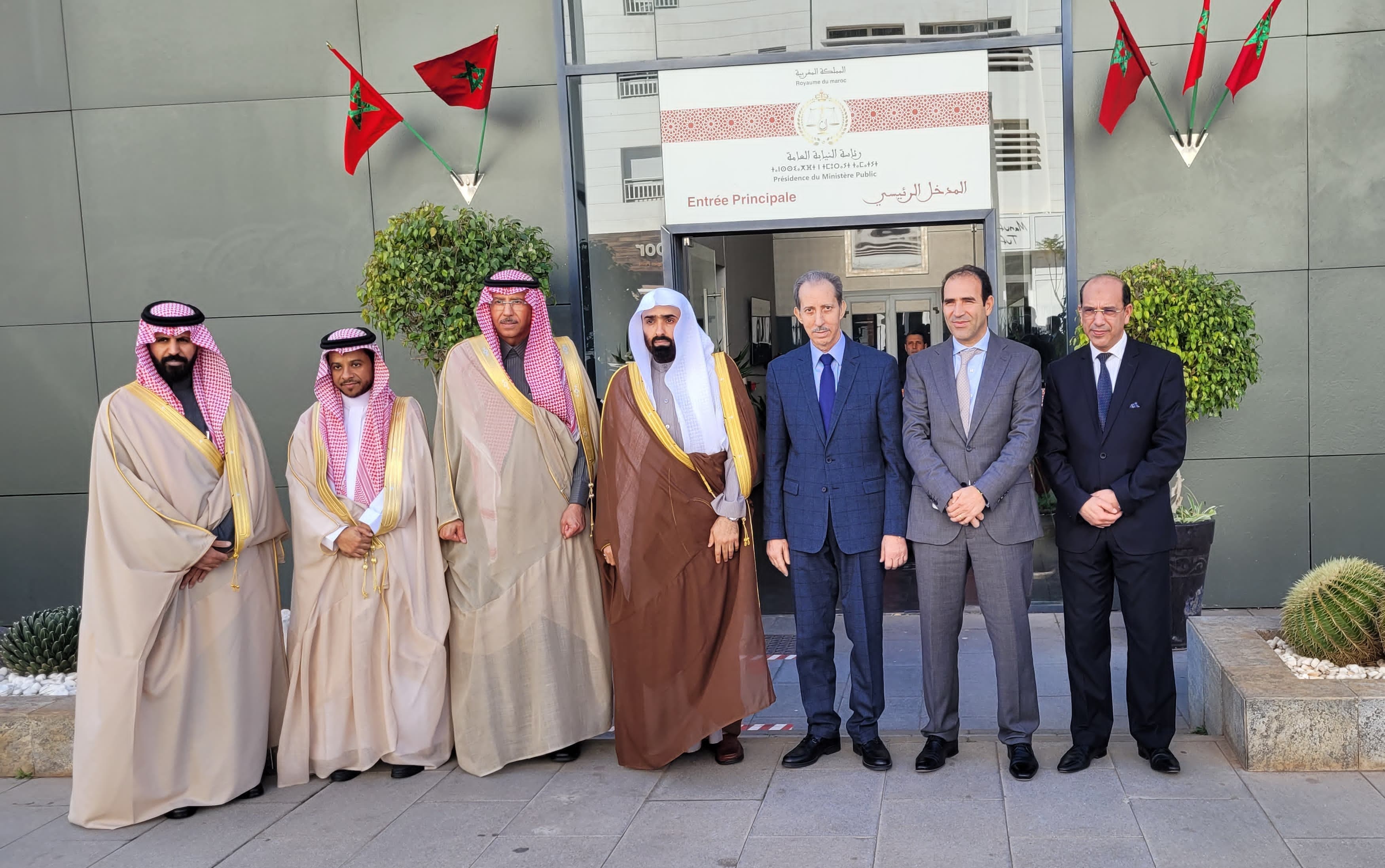 السيد الداكي يجري مباحثات مع رئيس ديوان المظالم بالمملكة العربية السعودية