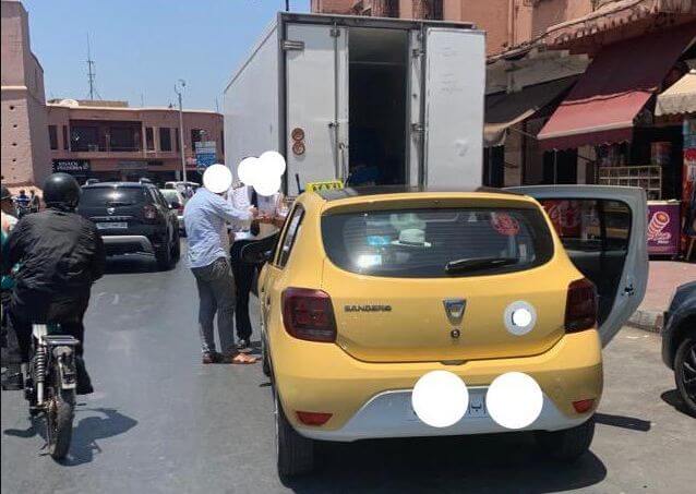 أمن مراكش يضبط سائق طاكسي رفقة امرأة يتاجران في المخدرات