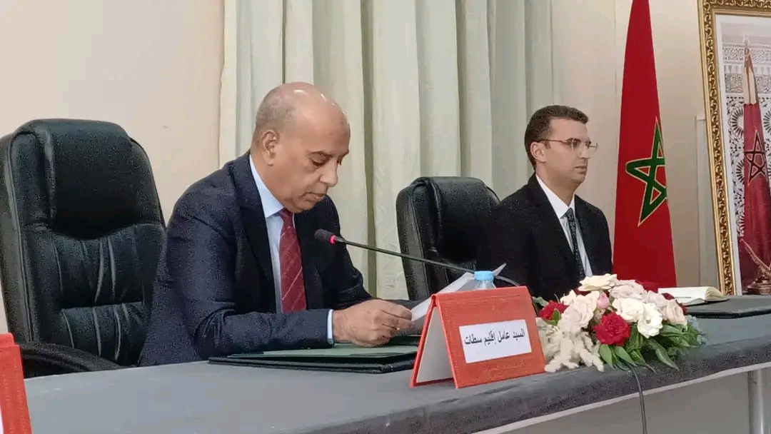 عمالة إقليم سطات تنصيب السيد محمد الوهابي كاتبا عاما للعمالة والسيد نيزار الشعائري رئيسا لقسم الشؤون الداخلية.
