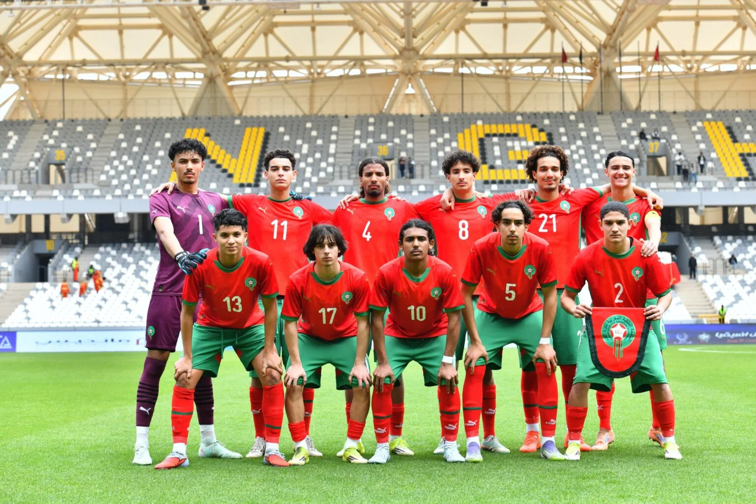 المنتخب المغربي يتأهل إلى نصف نهائي كأس الأمم الأفريقية تحت 17 عامًا بفوزه على الكاميرون