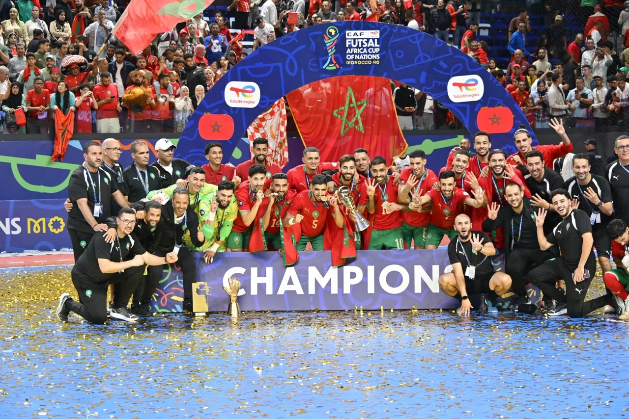 خماسية في شباك أنغولا تمنح المغرب تاج إفريقيا الرابع تواليا
