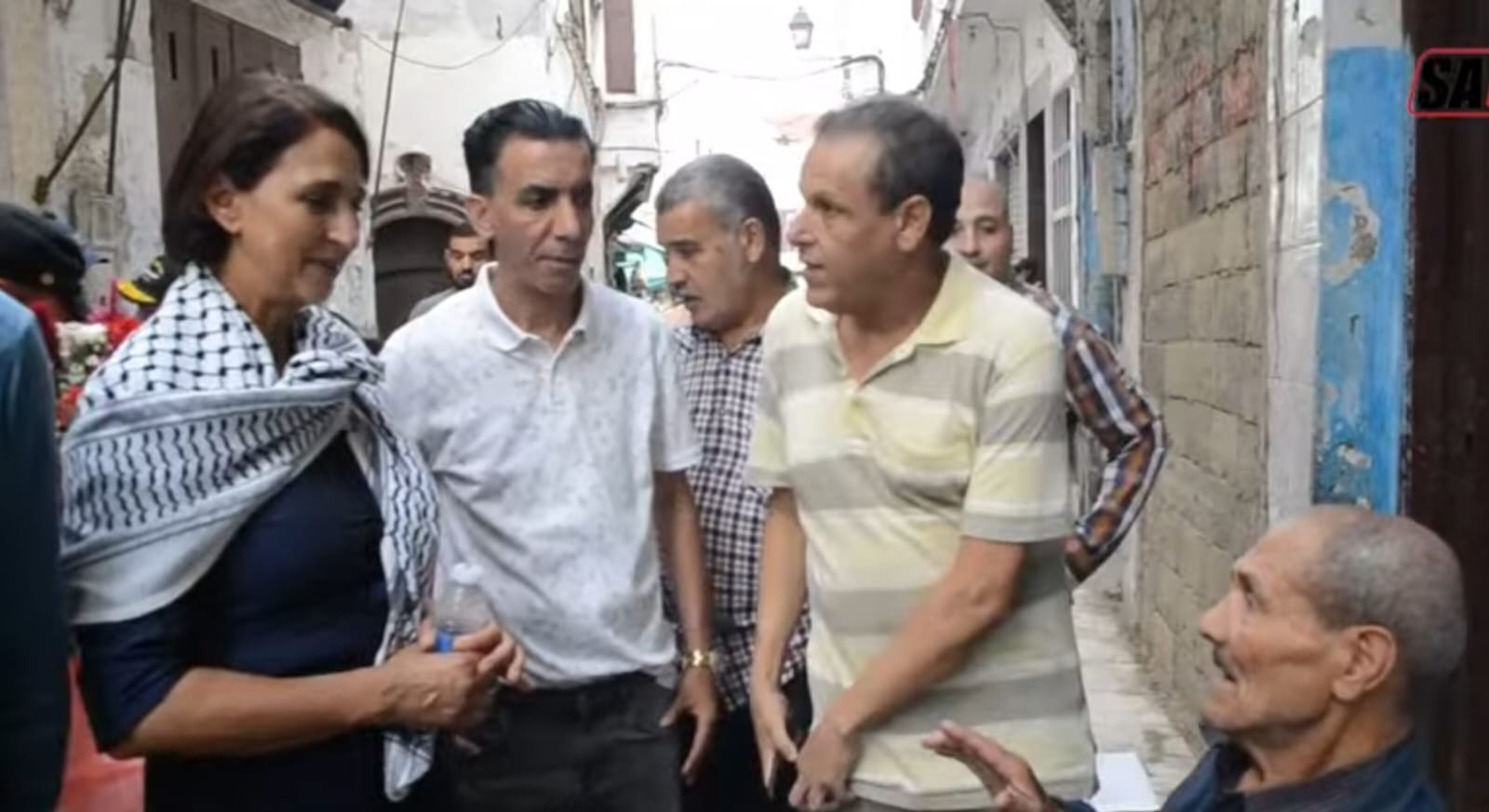 الدارالبيضاء- آنفا:/ نبيلة منيب في قلب المدينة القديمة بالدار البيضاء… صرخة من أجل الحق في السكن